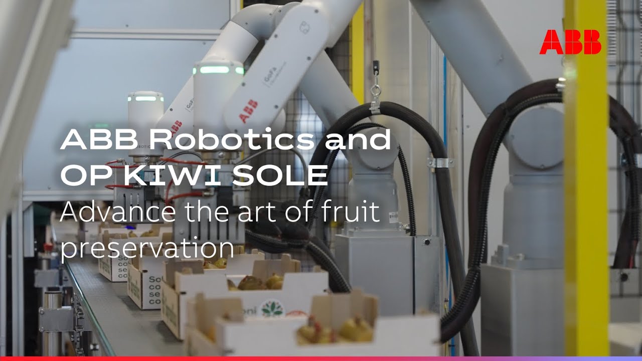 ABB Robotics and OP KIWI SOLE advance the art of fruit preservation