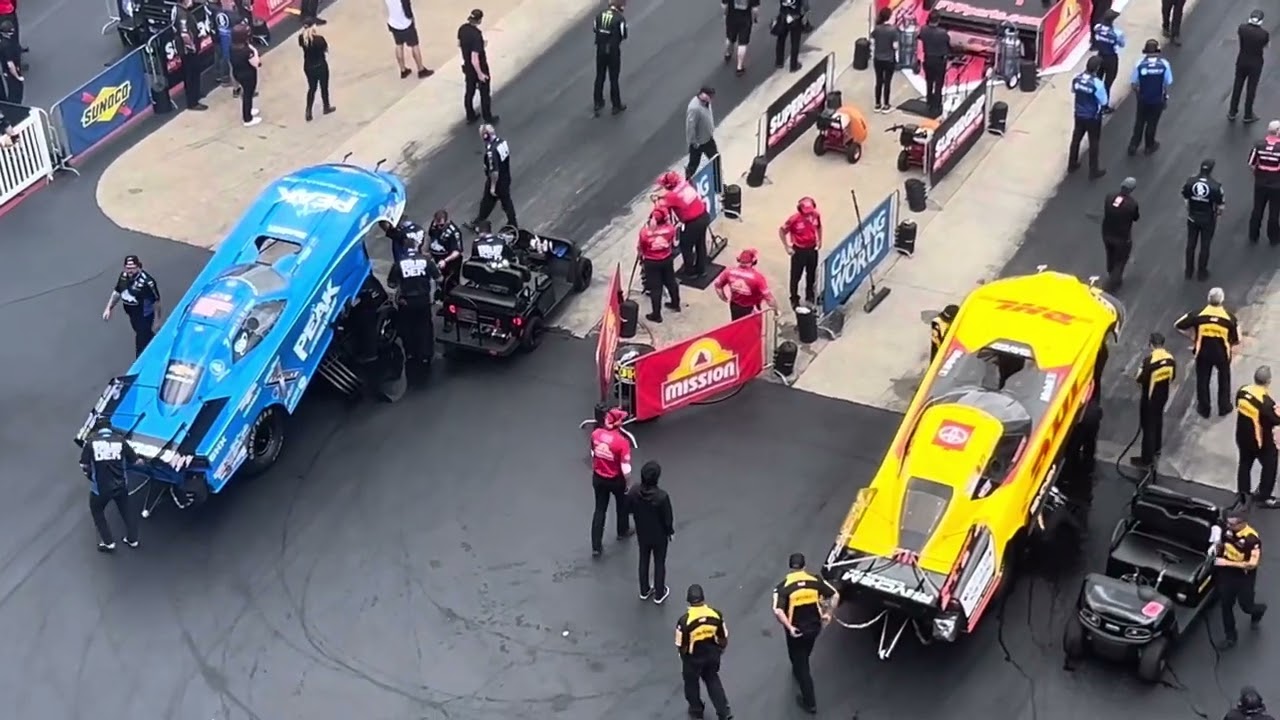 John Force vs Wilkerson Finals Bristol  Langdon vs Reed Thunder Valley#nhra #dragracing #johnforce
