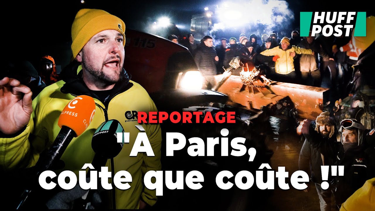 Barrages forcés et tracteurs plein gaz, on a suivi la folle montée des agriculteurs jusqu’à Paris