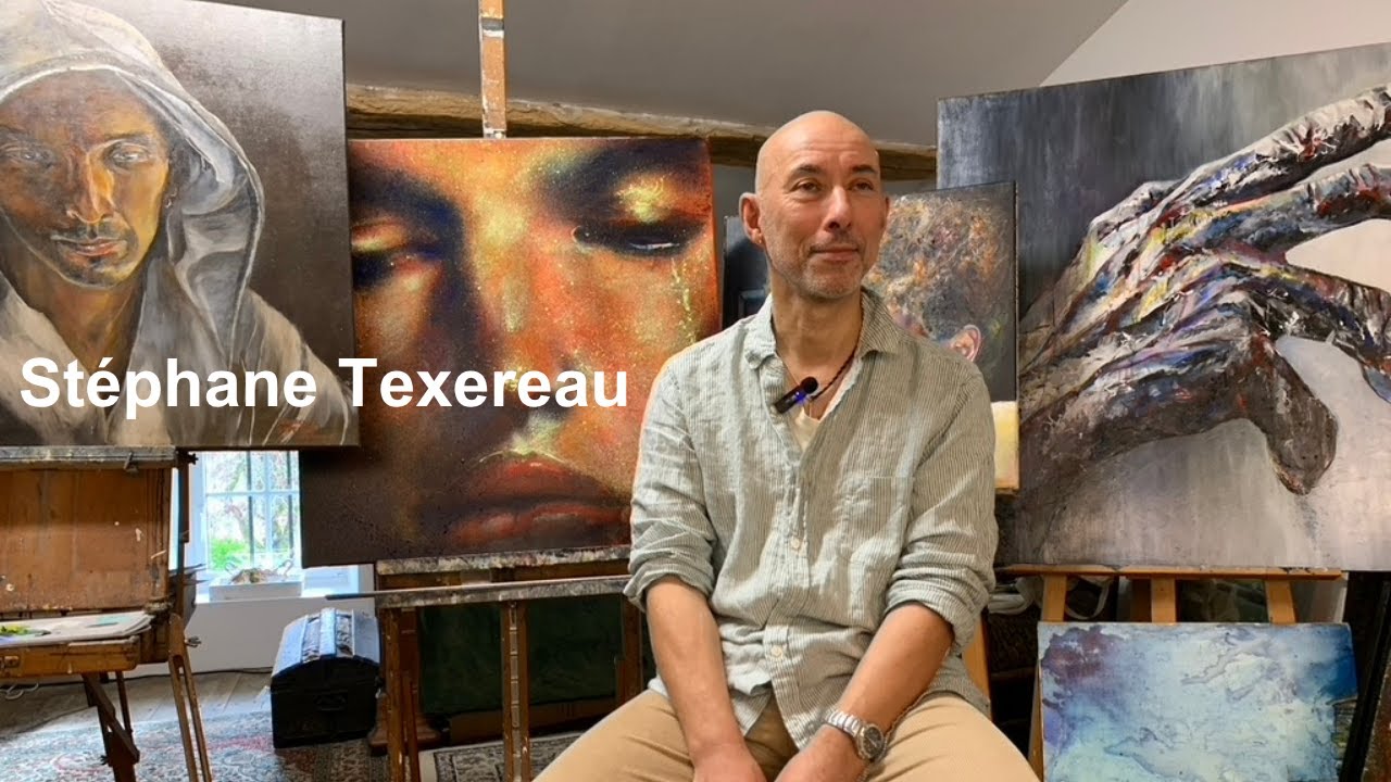 Quand le visage nous regarde avec l'artiste-peintre Stéphane Texereau
