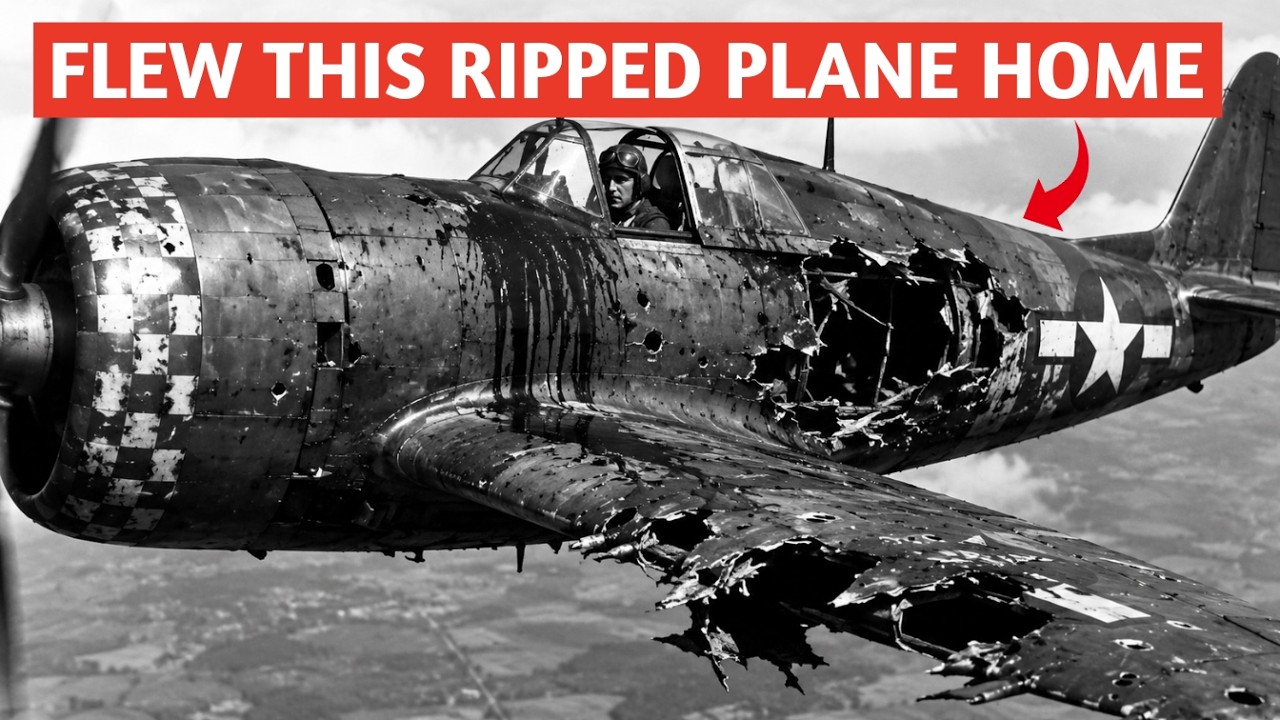 They Shot His P-47 200 Times — It Still Wouldn’t Fall