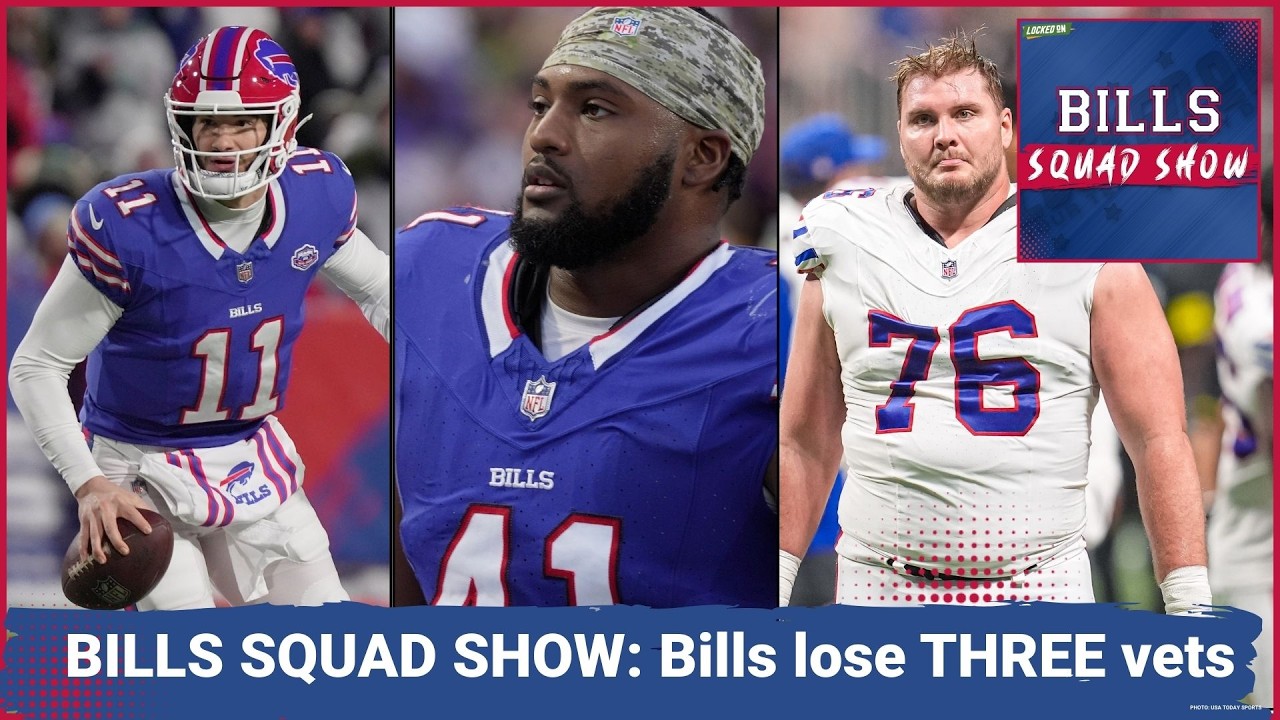 BILLS SQUAD SHOW: LIVE reaction to the Free Agent FRENZY
