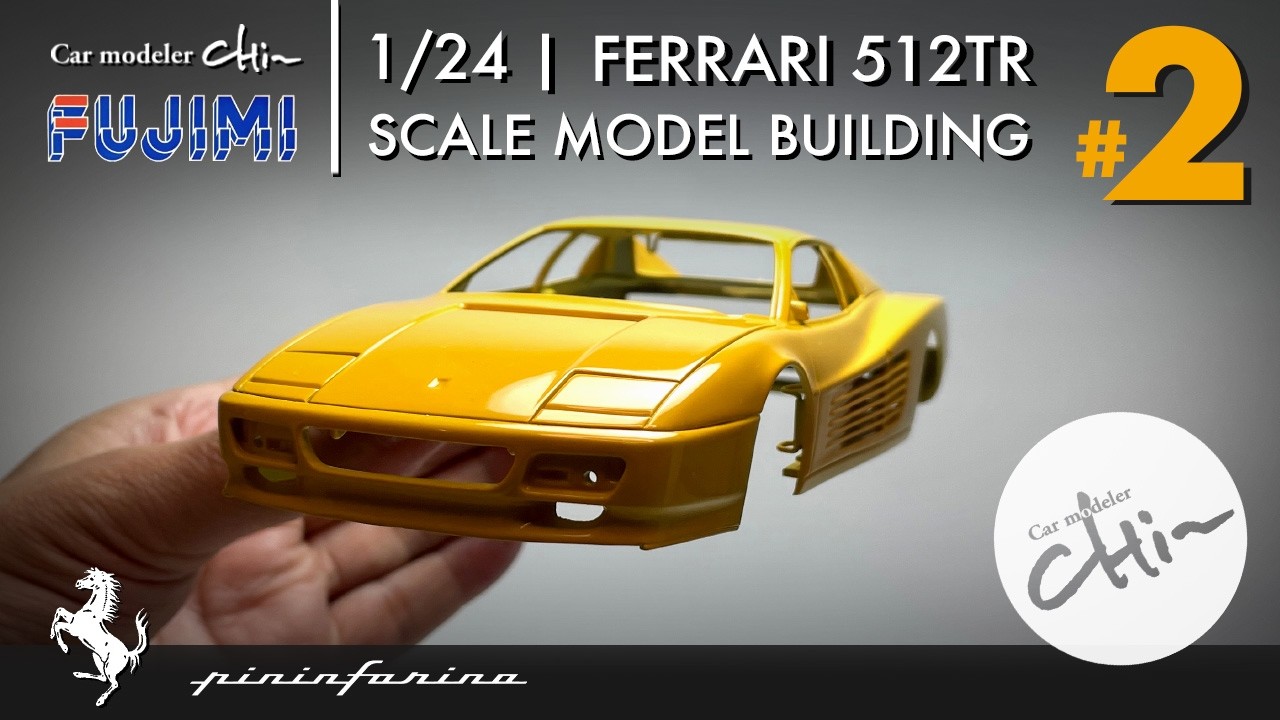 1/24 FUJIMI | FERRARI 512TR | BUILDING #2