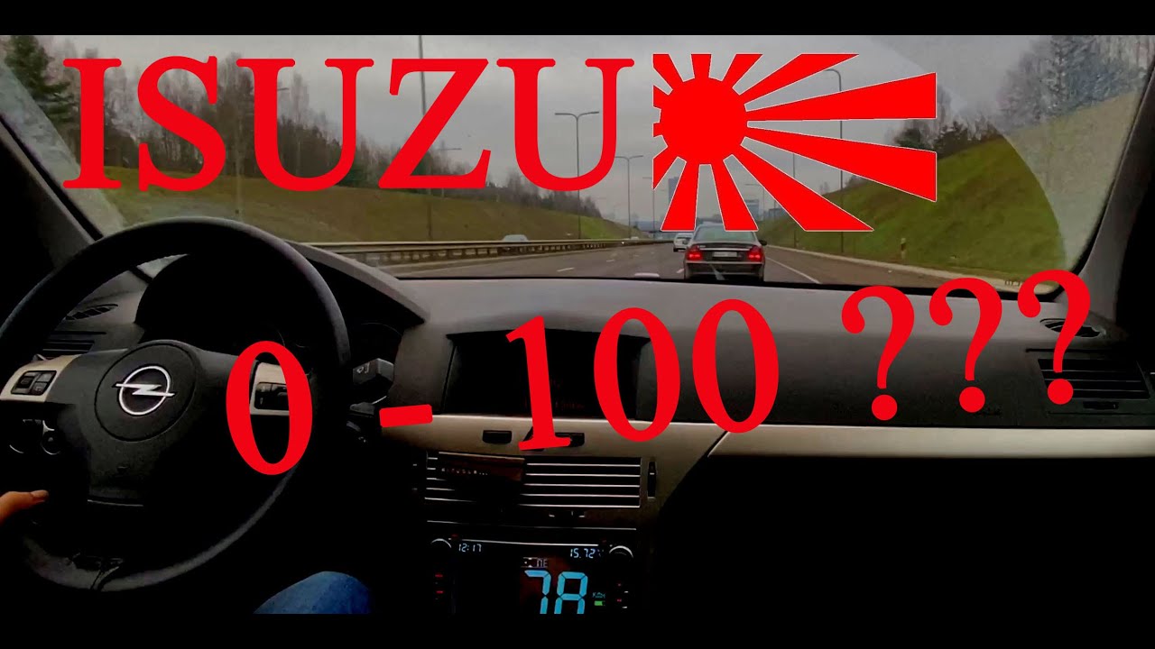 На что способен ISUZU в OPEL ASTRA H S/W  1.7CDTI
