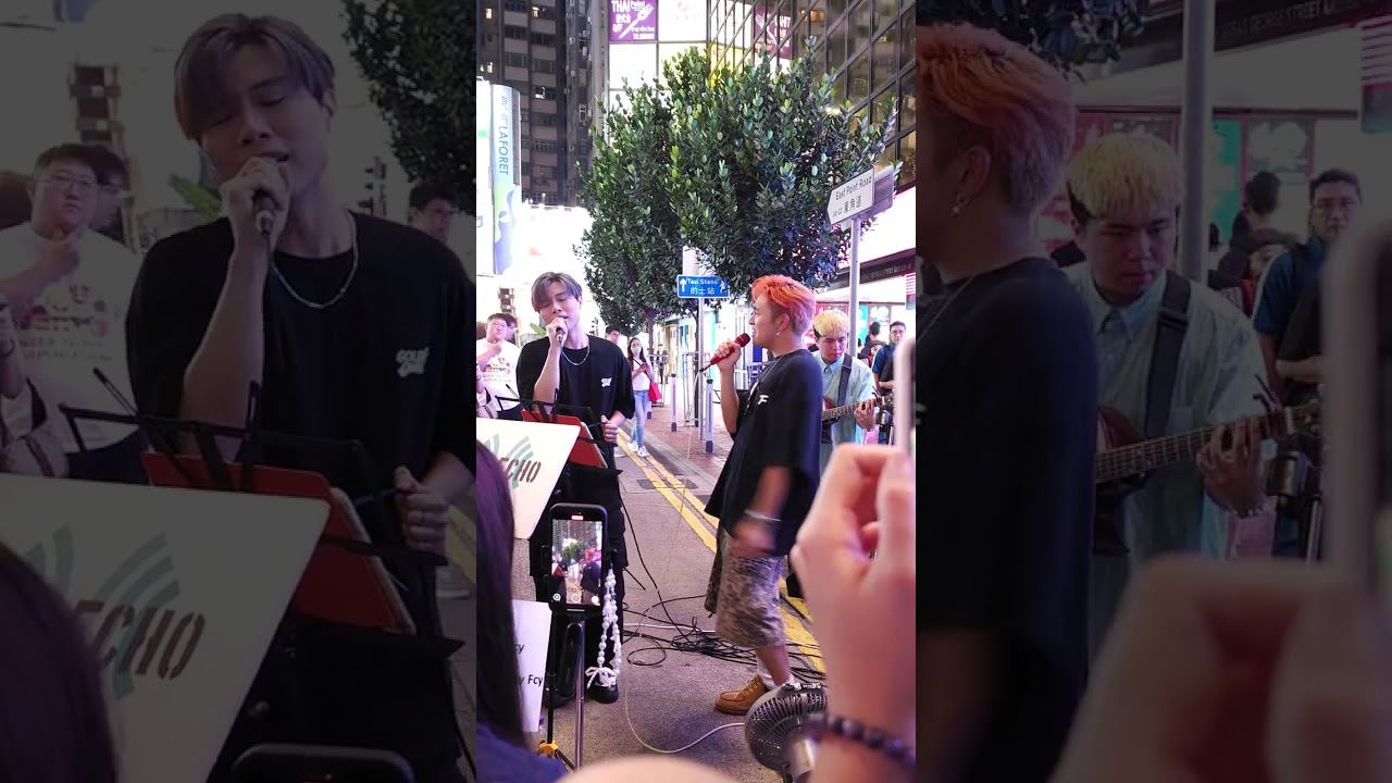 Dark Wong 黃明德 & Jacky Fcy 范卓賢【沙龍】2025.06.06 Cityecho busking Jacky Fan