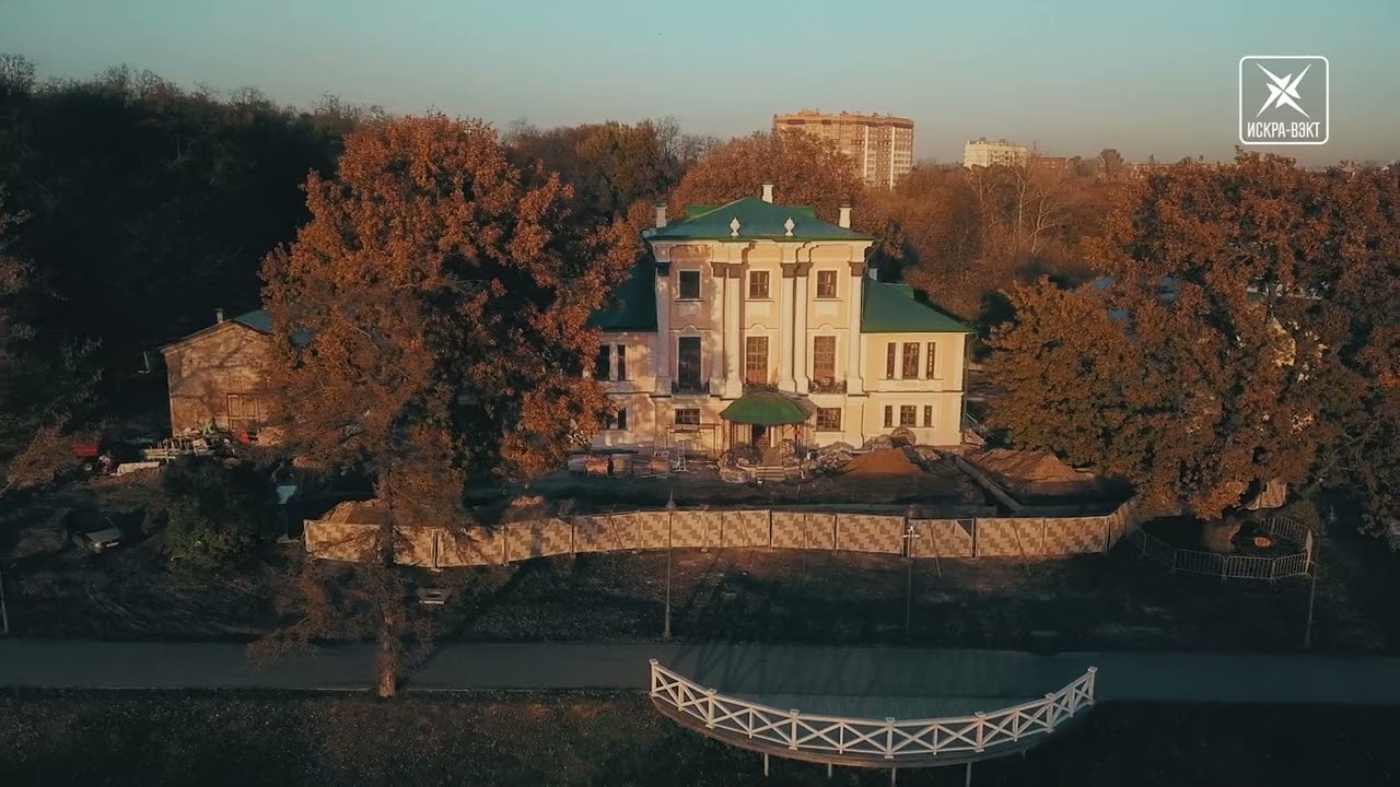 Яркий город. Осенний Воскресенск с высоты птичьего полета