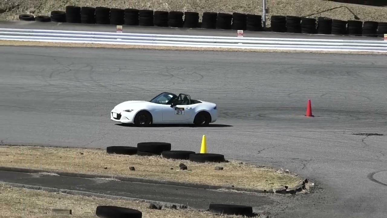 260308JMRC中部ジムカーナ 東海Sr② LIMIT PN2 OOSM2 ロードスター