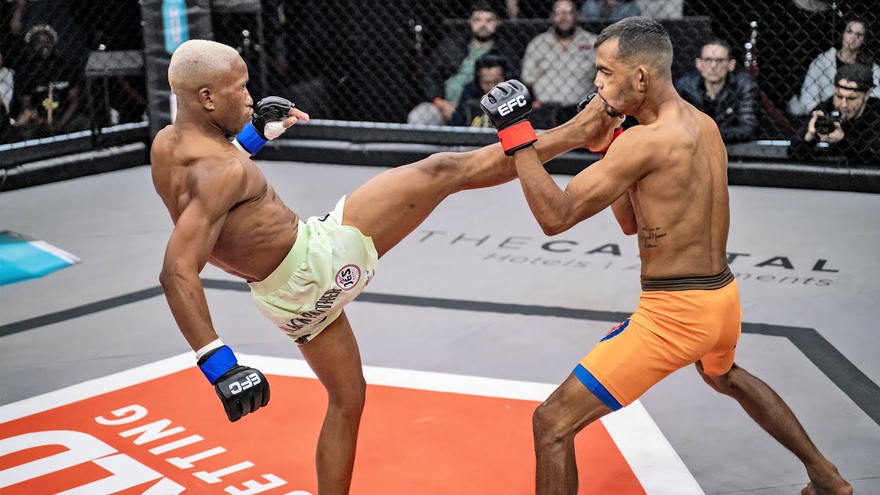 South Africa Faced Brazil! Terence Balelo vs Marcio Oliveira | EFC 123