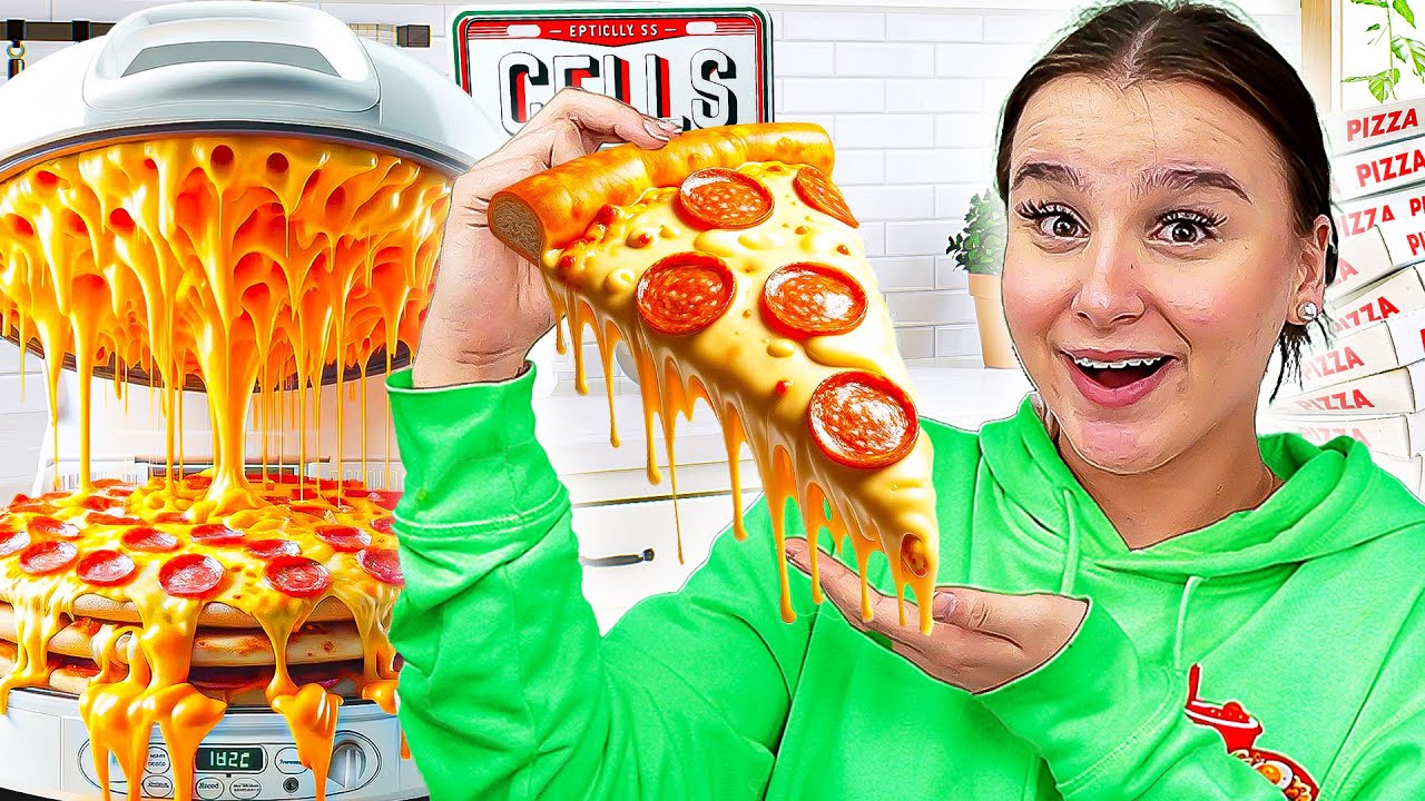 Ich erstelle MEINE EIGENE PIZZA ! 🍕🤫 - Celina
