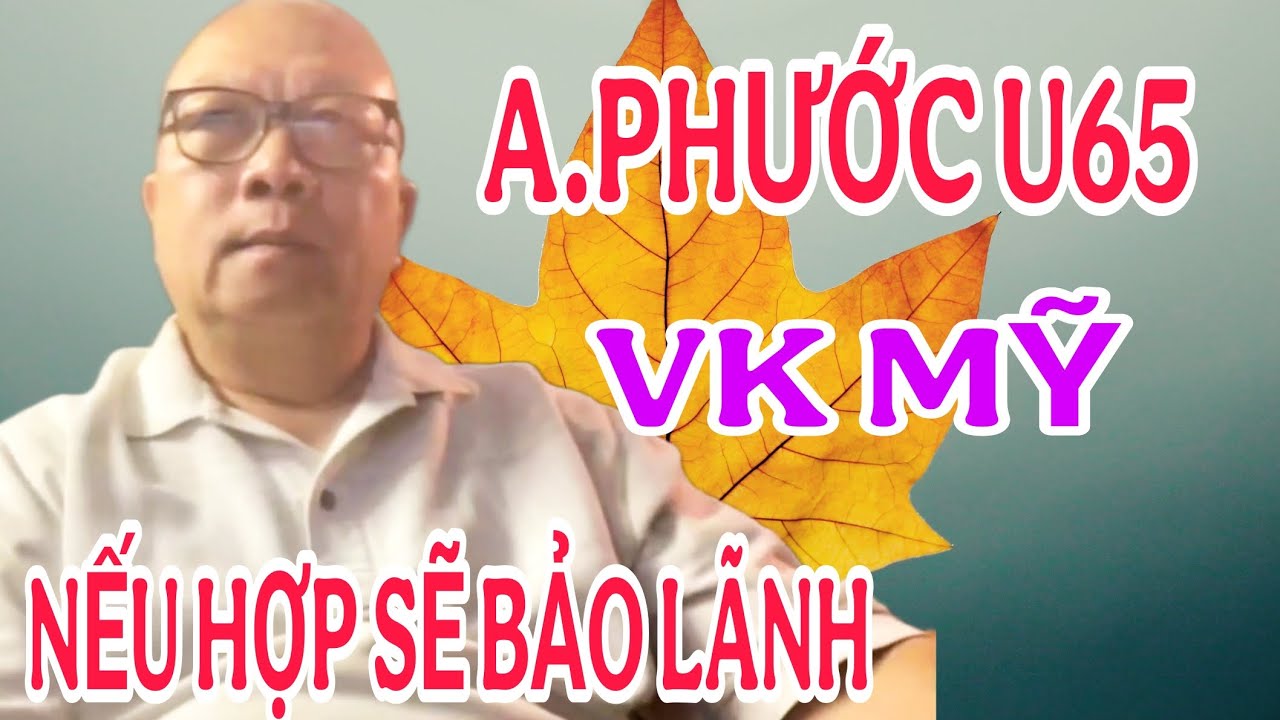 A. PHƯỚC U65 VK MỸ TÌM MẢNH GHÉP NẾU HỢP SẼ BẢO LÃNH SANG MỸ #1344