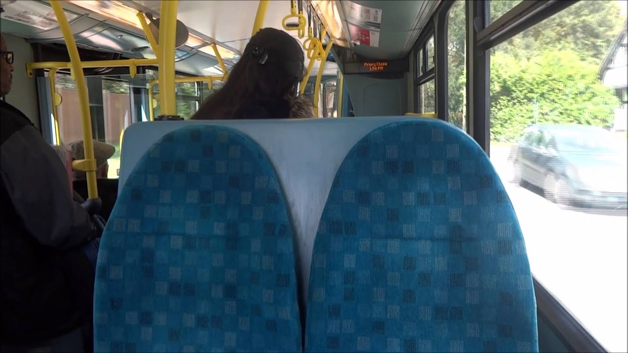Journey On The 258 (DW135 YJ55WPO) DAF DB250LF / Wright Pulsar Gemini  10.2m