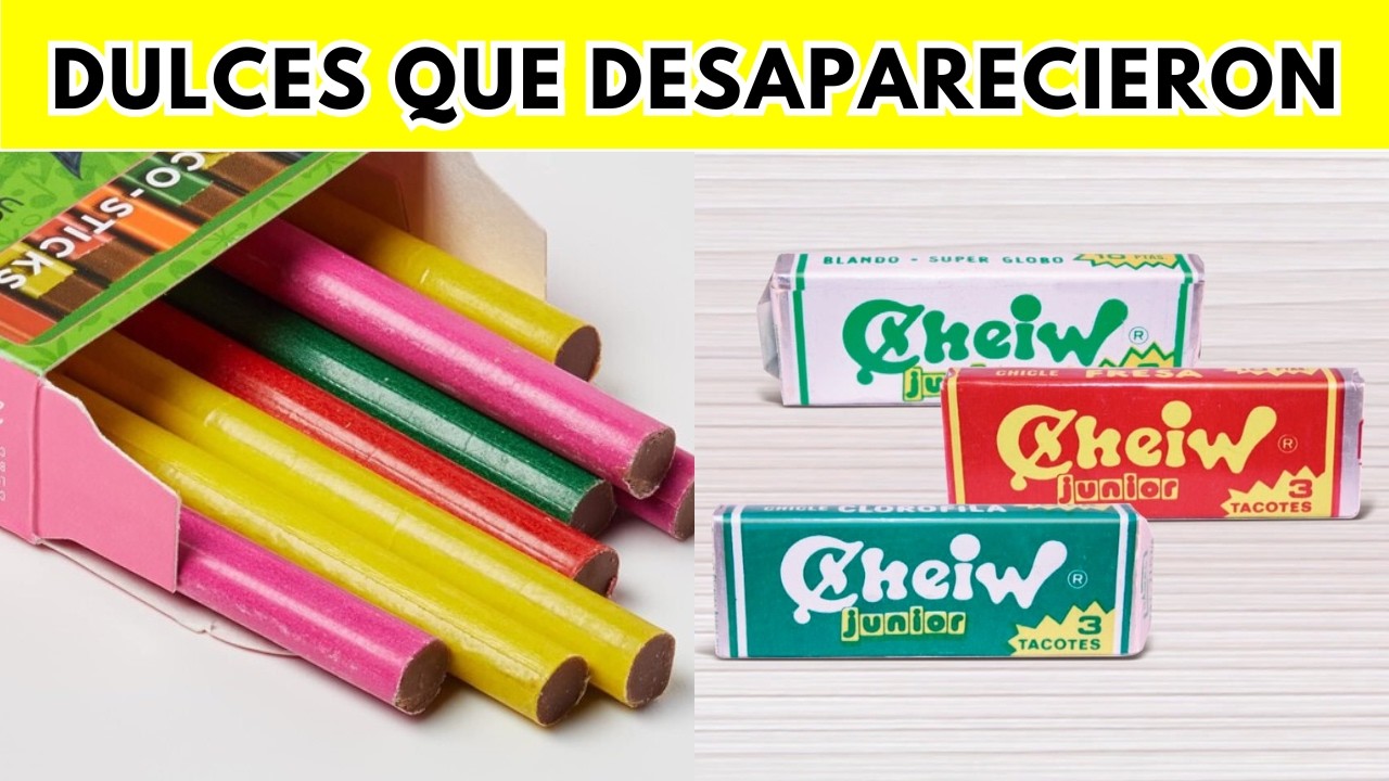 15 Golosinas de España que Desaparecieron para Siempre