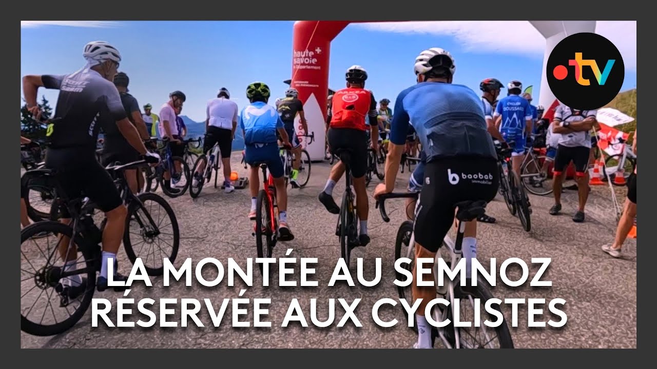 La montée au Semnoz réservée aux cyclistes le temps d’une matinée