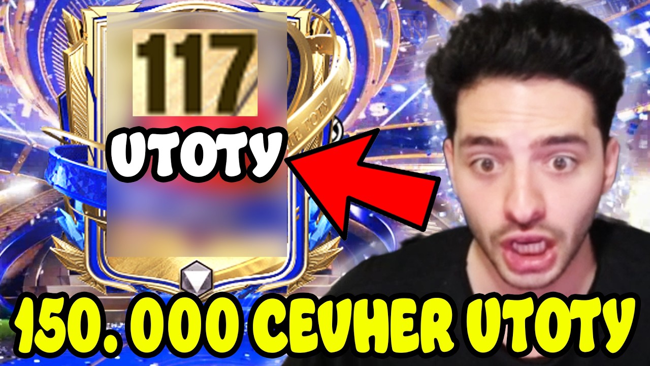 117 UTOTY !! 150.000 CEVHER MEGA UTOTY PAKET AÇILIMI FC Mobile