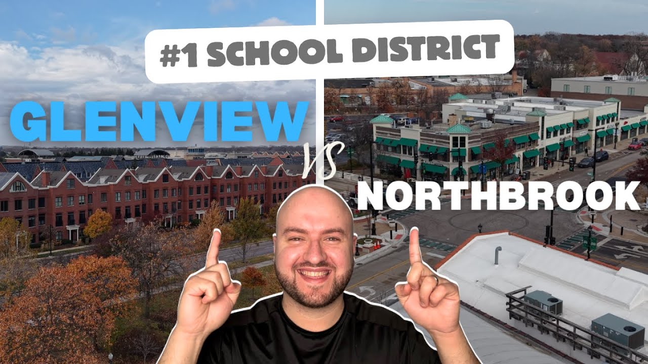 Glenview vs Northbrook IL | Living in the #1 School District in the US