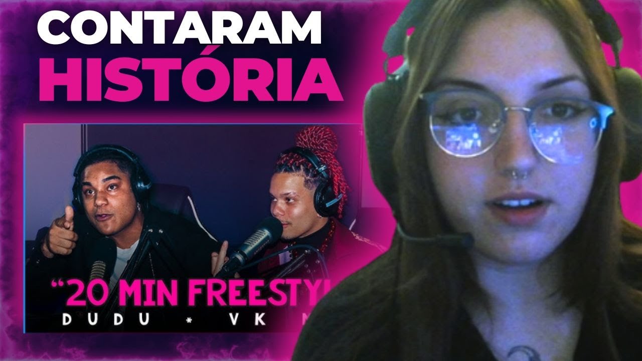 DUDU E VK FAZEM FREESTYLE INSANO DE 20 MINUTOS 🤯 | Ruuyna React