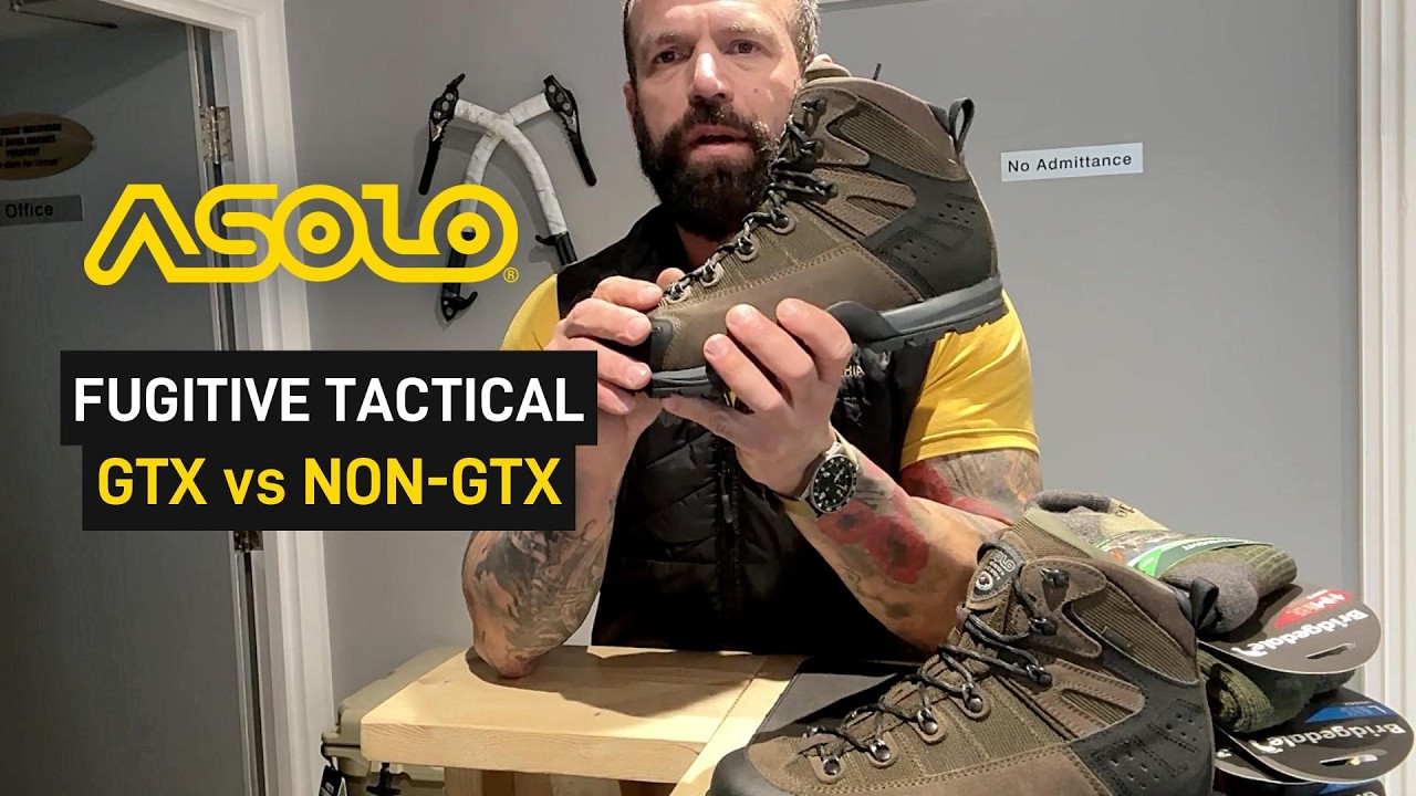 Gore-Tex vs. Non-Gore-Tex: Which Combat Boots Should You Choose? | Asolo Fugitive Tactical Review