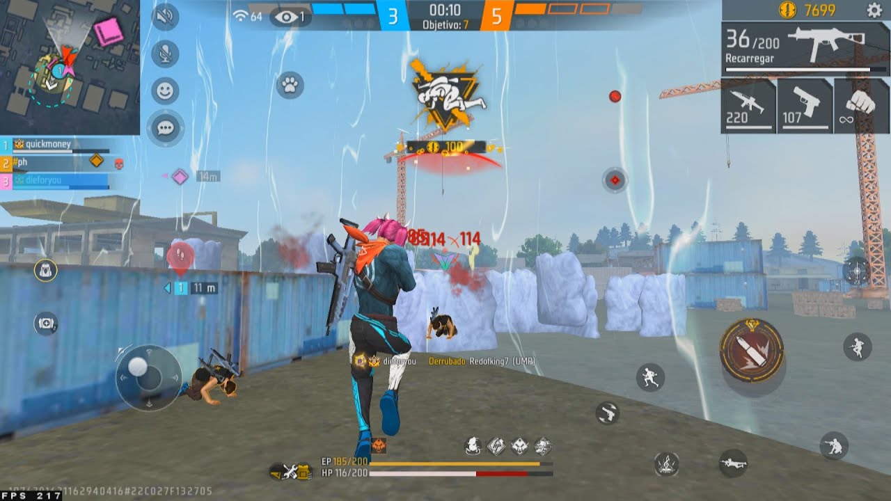 HIGHLIGHTS EM 4x4 APOSTADO! 🥋👑 Highlights Free Fire Ryzen 7 5700x RTX 3060