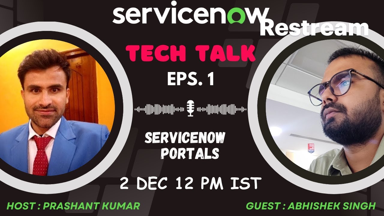 Tech Talk with Prashant | Technical Expert: Abhishek Singh | Episode 1 | PORTALS