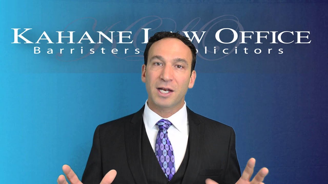 What To Do If You Are Sued (and quickly) by Kahane Law Office