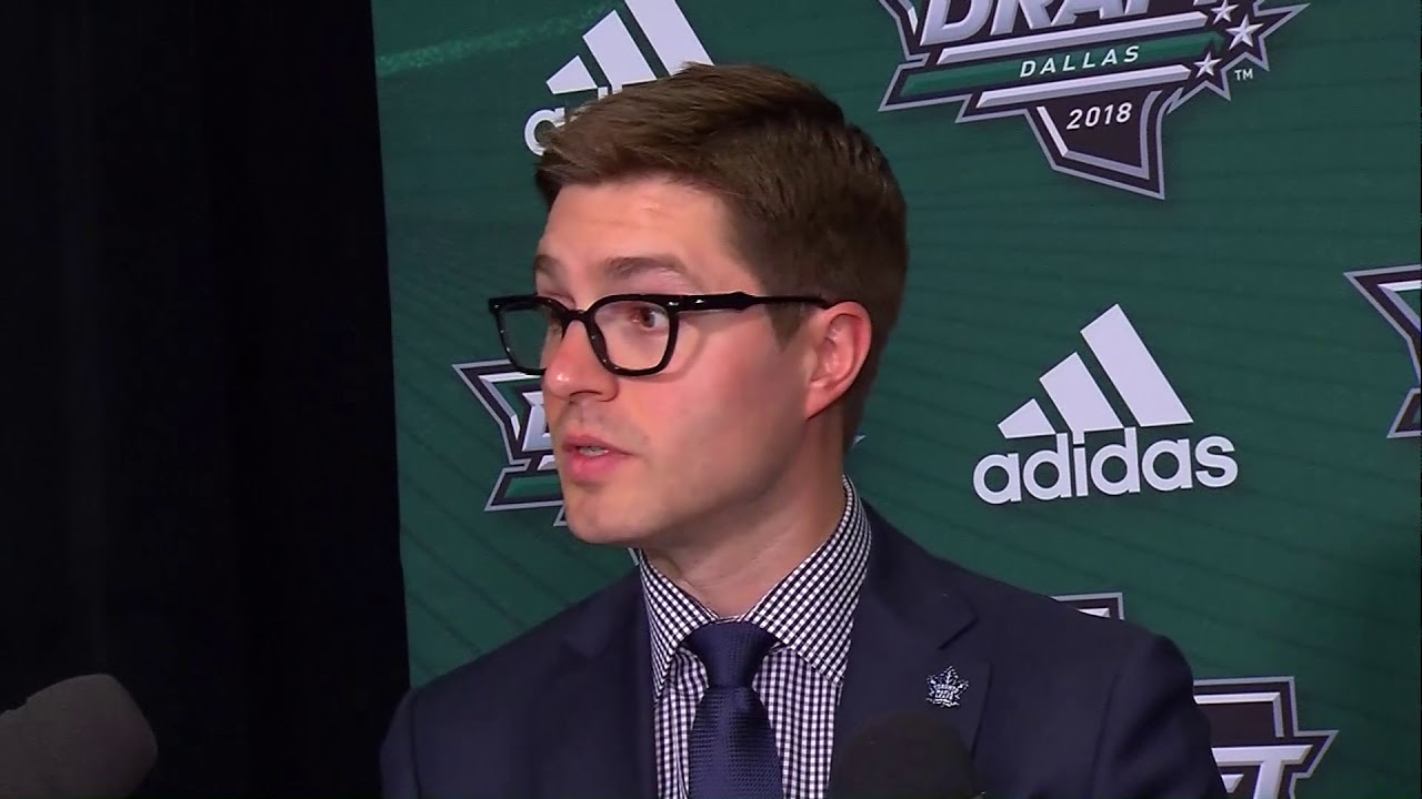 Maple Leafs Draft Central: Kyle Dubas - June 22, 2018