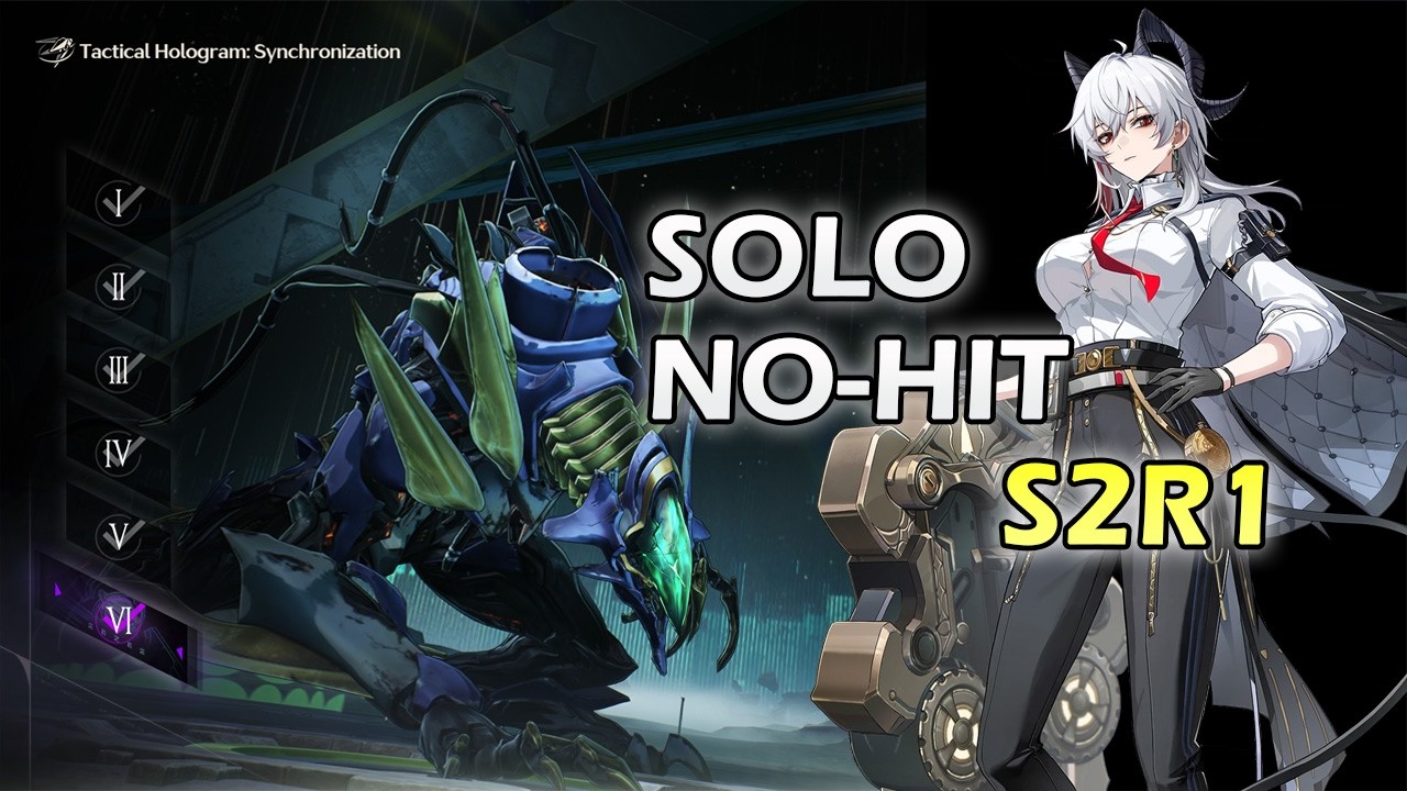 Zani solo no-hit Hologram Reactor Husk 6! | Wuthering Waves 3.1