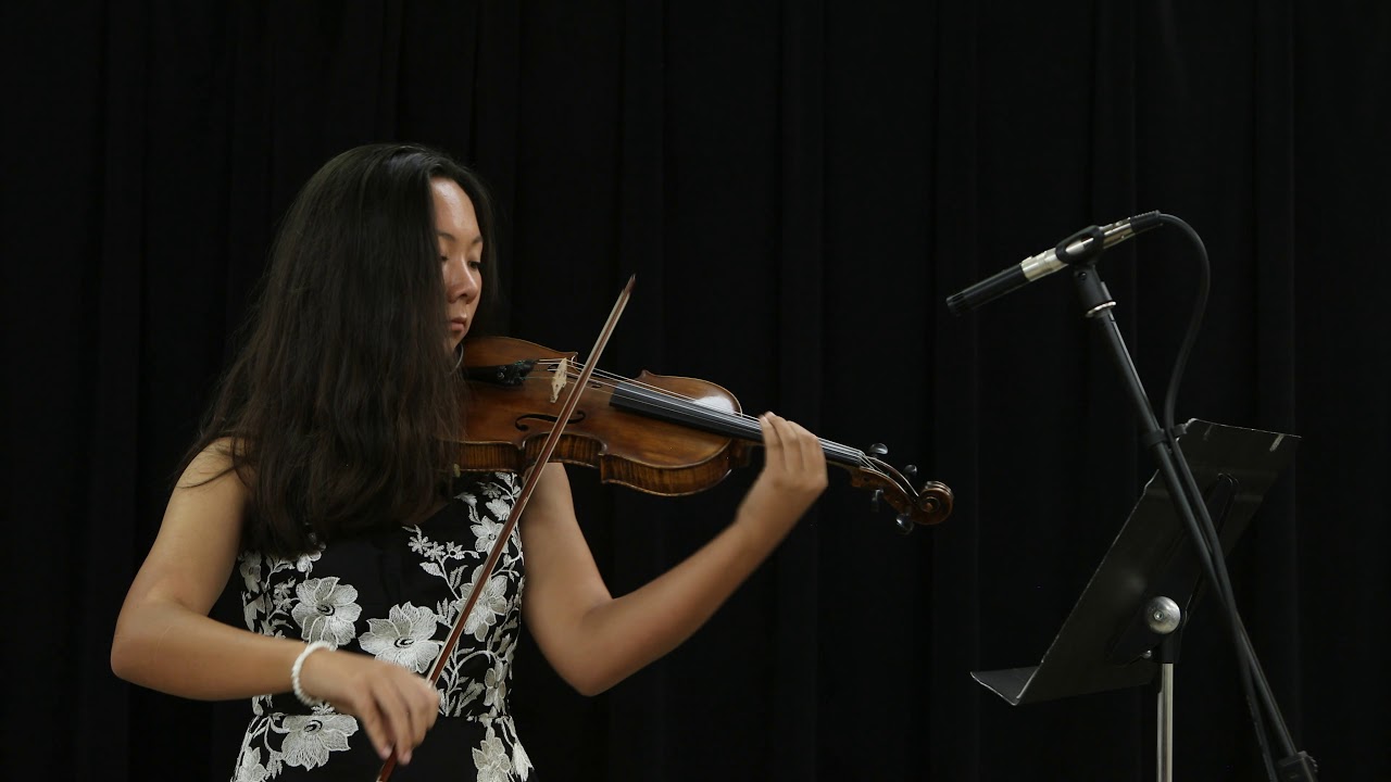 Kreisler, Sicilienne, Aria Roach, violin, Sycamore Strings Academy Fall 2018 Recital