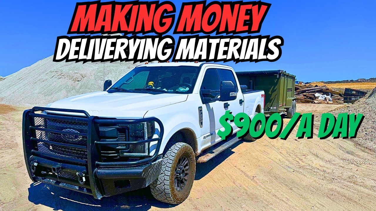 Delivering Construction Materials Makes Bank!