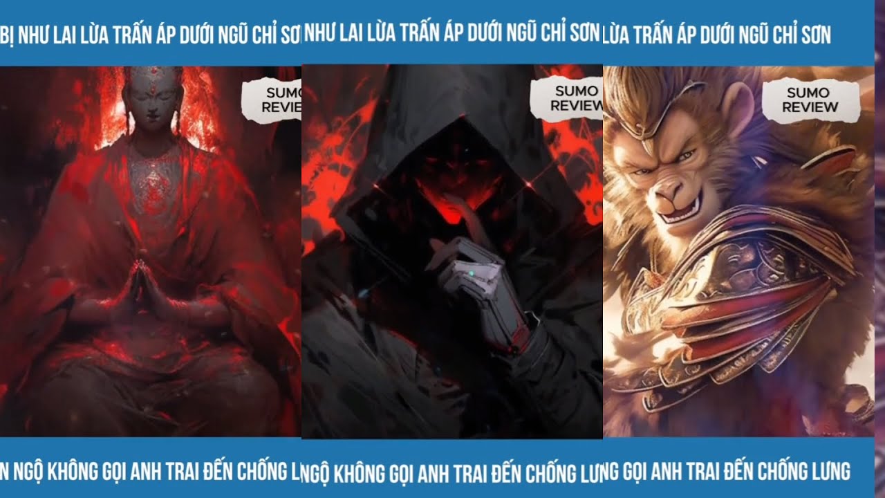 Như lai trấn áp tô ngộ không dưới ngũ chỉ sơn ngộ không gọi anh trai đến chống lưng | Đại Thánh