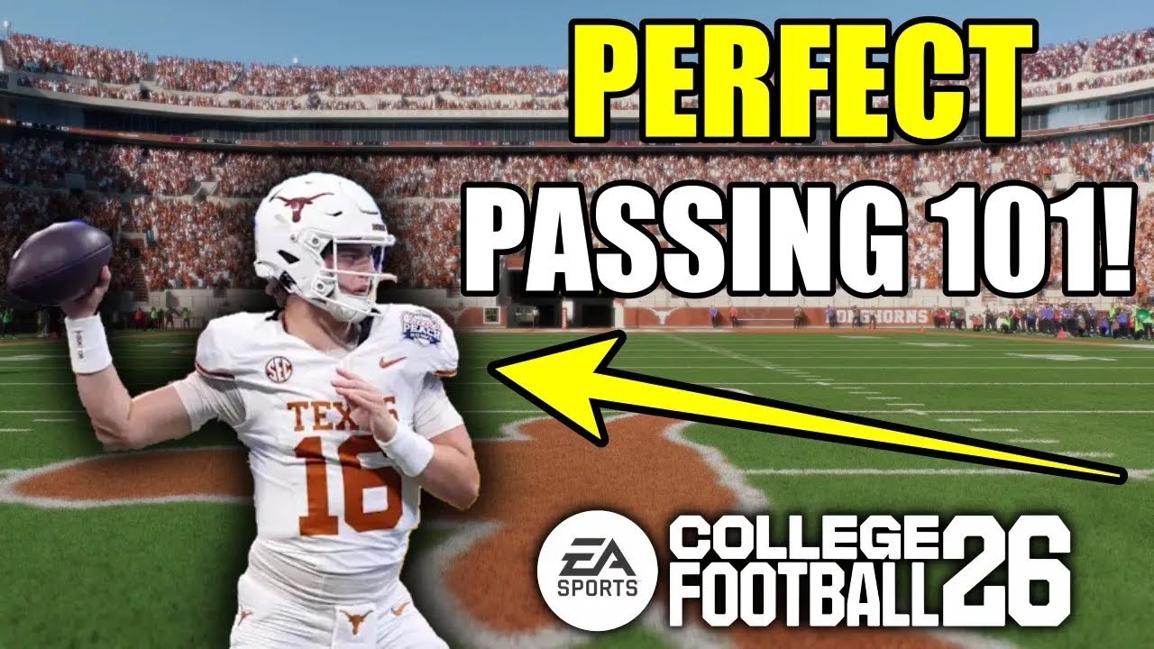 Новые лучшие настройки паса в College Football 26!