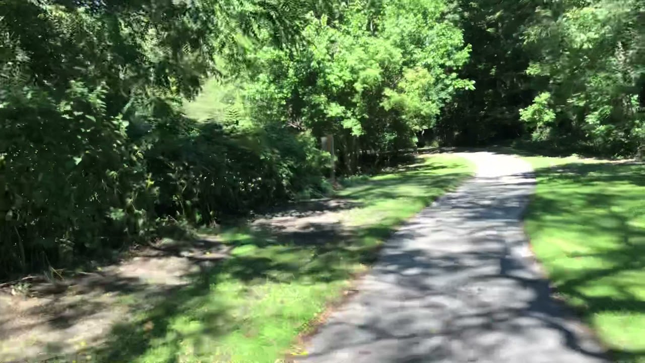 Riding boosted stealth with 105s on Nature path...