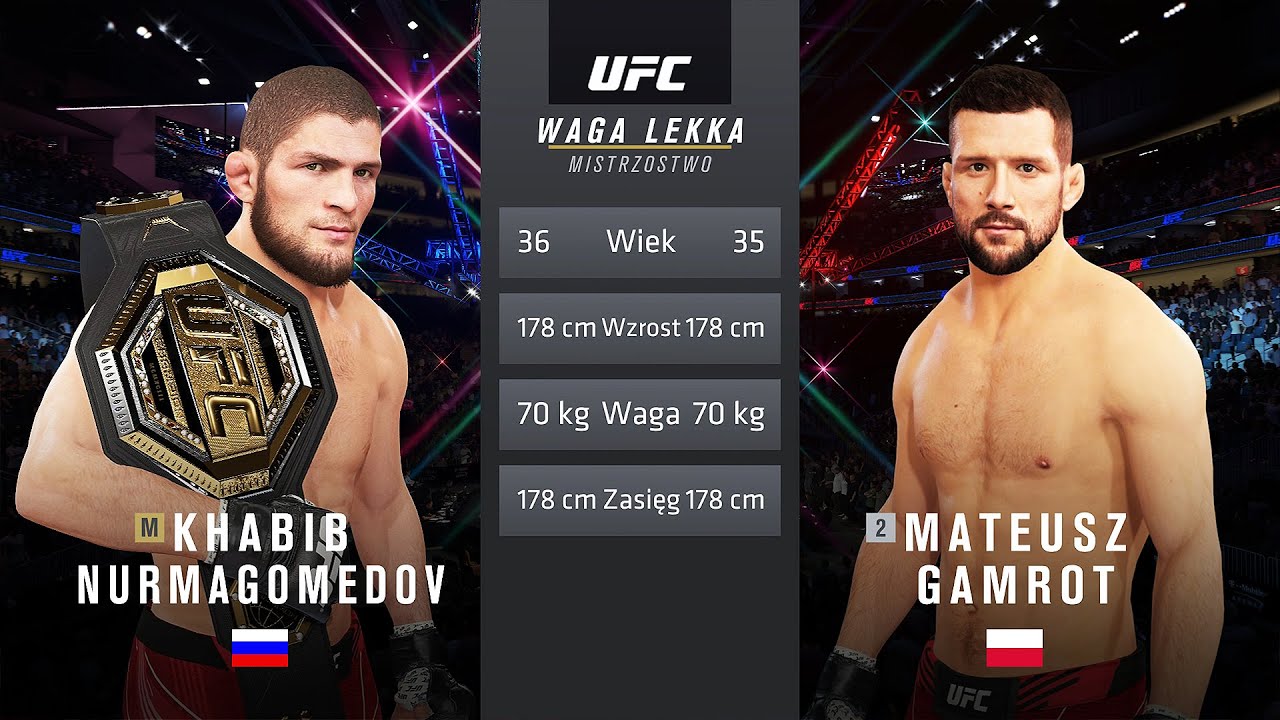 GAMROT WALCZY Z KHABIBEM O PAS! - MATEUSZ GAMROT KARIERA | UFC 4 PL PS5 [odc. 10]