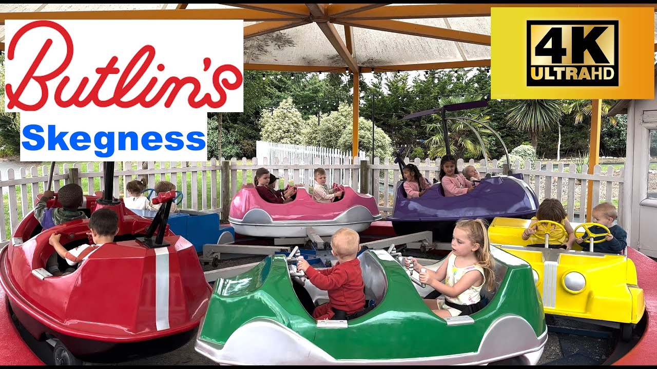 Butlins Skegness - Little stars fairground in 4K