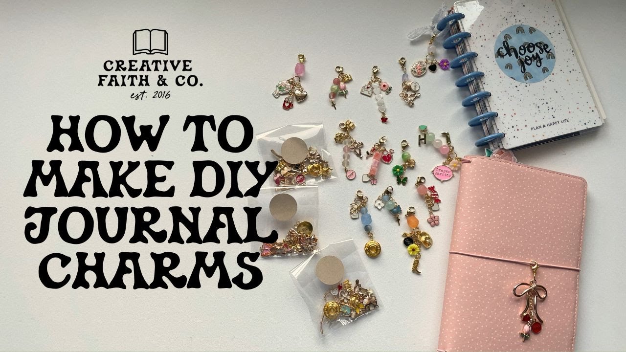 How to Make Journal Charms: Journal Charm DIY | Creative Faith & Co.