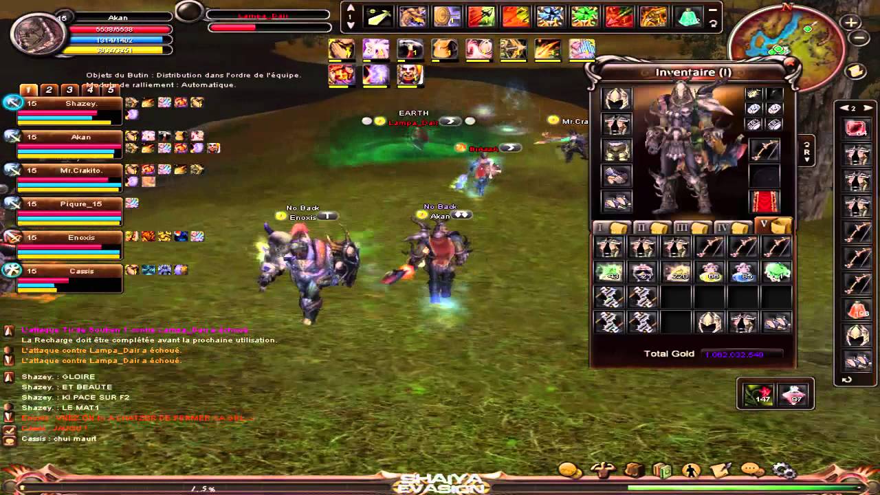 Shaiya evasion pvp 1-15