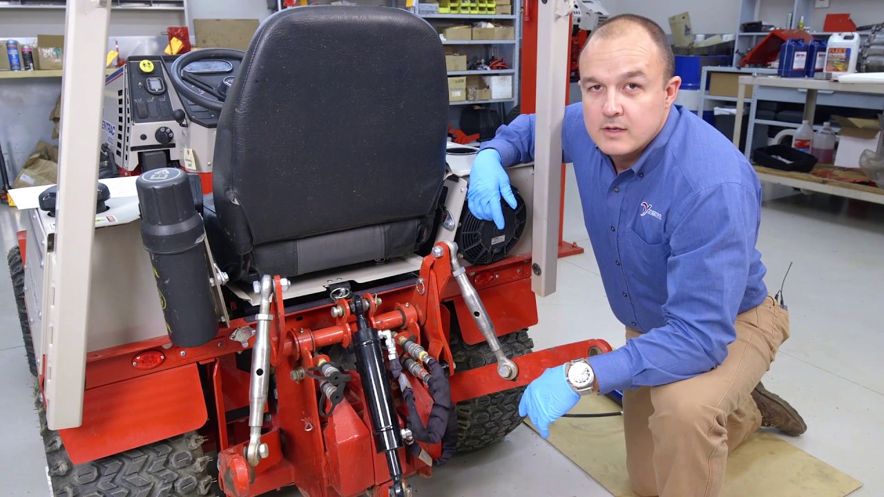 Ventrac 4500 Tractor Grease Points Service