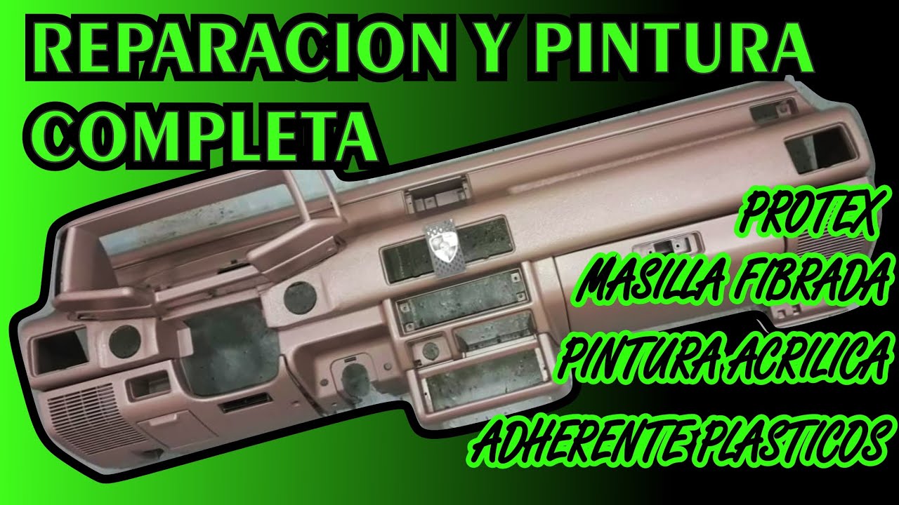 🥇TUTORIAL de reparación TABLERO o PIEZAS PLÁSTICAS de tu auto!!! ✅ - Fontanadrift cap.60