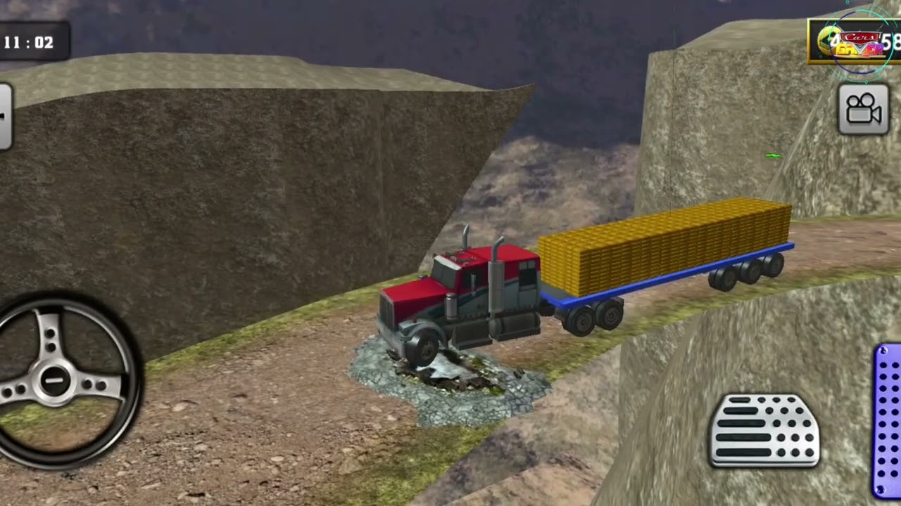 Uphill Gold Transport Truck - Android gameplay #shortvideo rtw