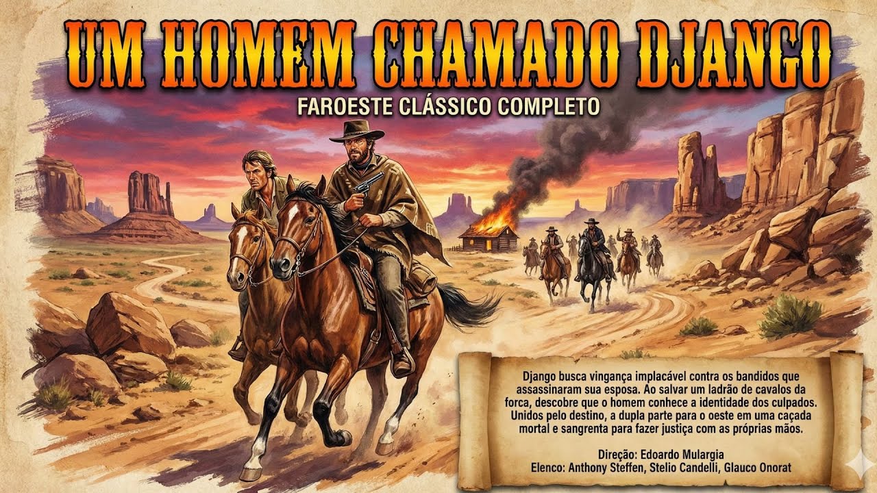 Salvo da Forca: Um Homem Chamado Django | Filme Inteiro