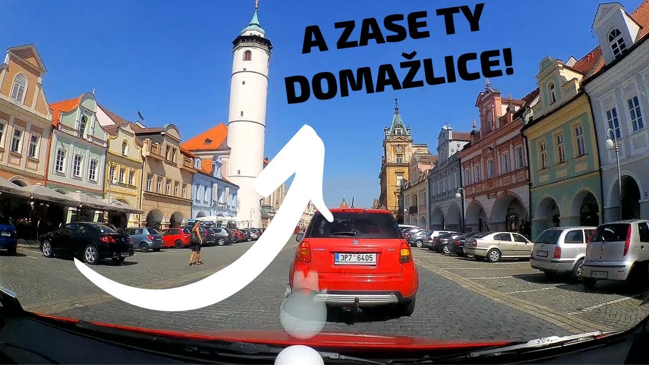 Dashcam Domažlické scénky #2 Málem zabitý člověk, závisláci na mobilu a důchodci na silnicích!