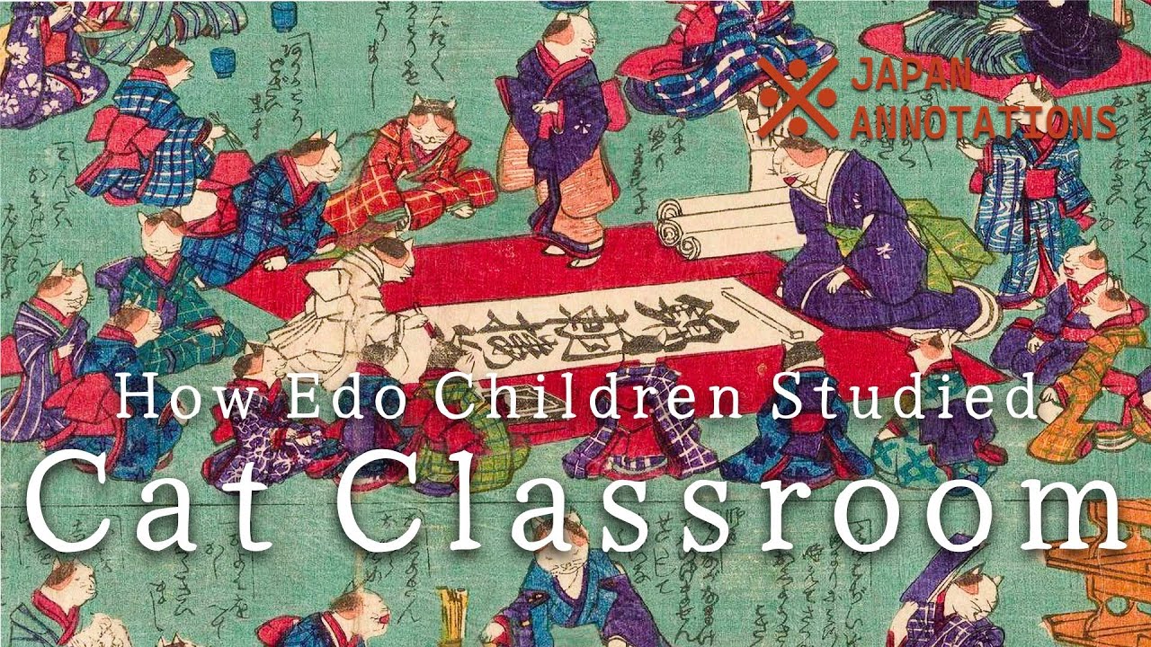Inside an Edo Classroom… Cat Edition 🐱📚