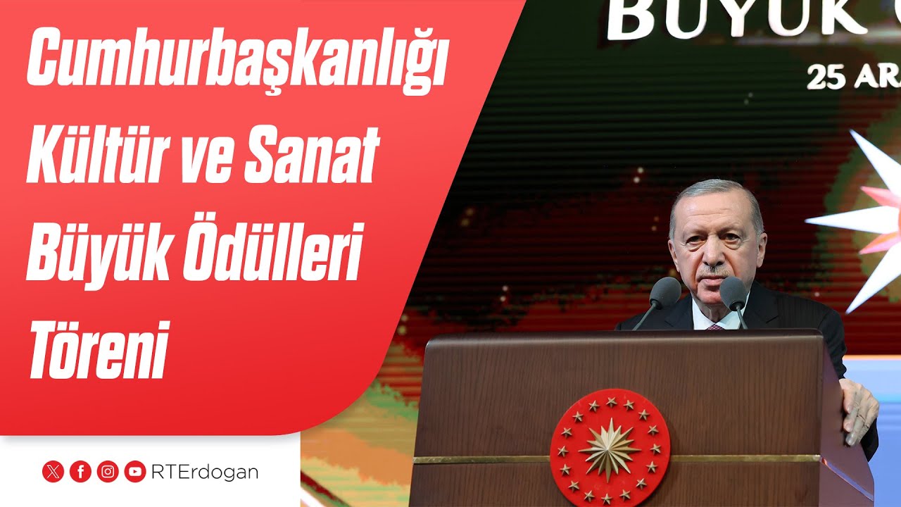 Cumhurbaşkanlığı Kültür ve Sanat Büyük Ödülleri Töreni
