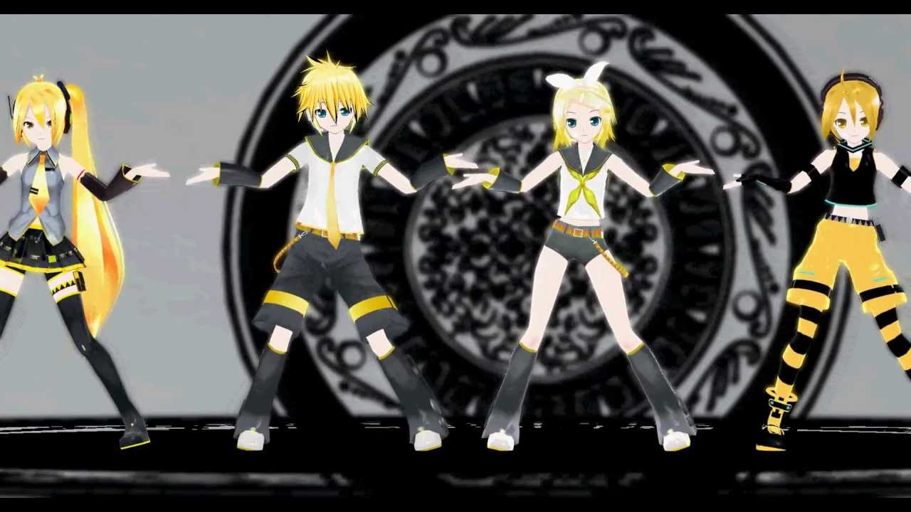 Massara jeans- Neru,Len,Rin,and Nero