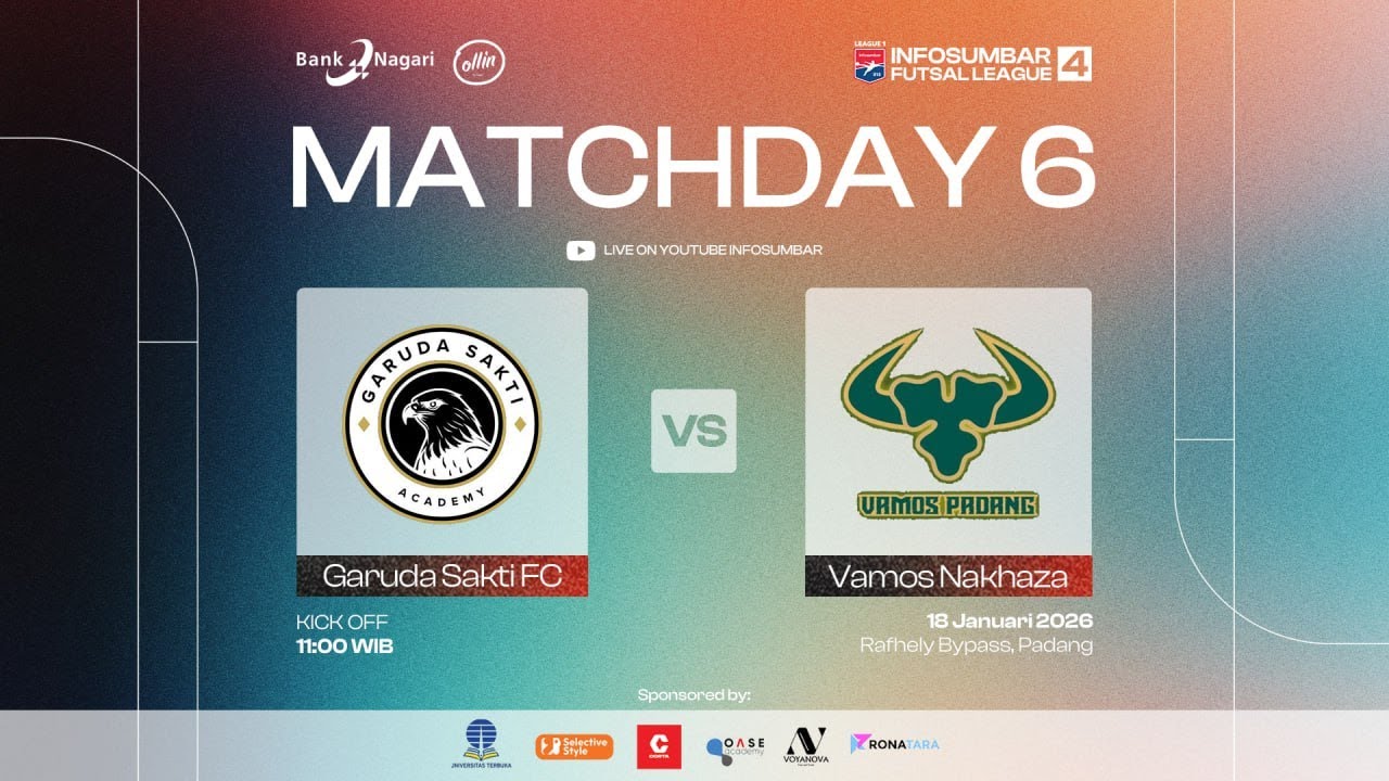 ISFL 2026 Matchday 6 - Garuda Sakti FC vs Vamos Nakhaza