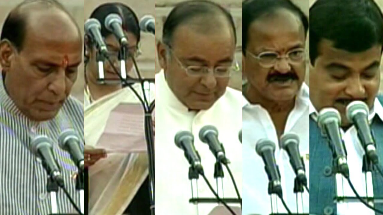 46 members take oath of office at Rashtrapati Bhavan