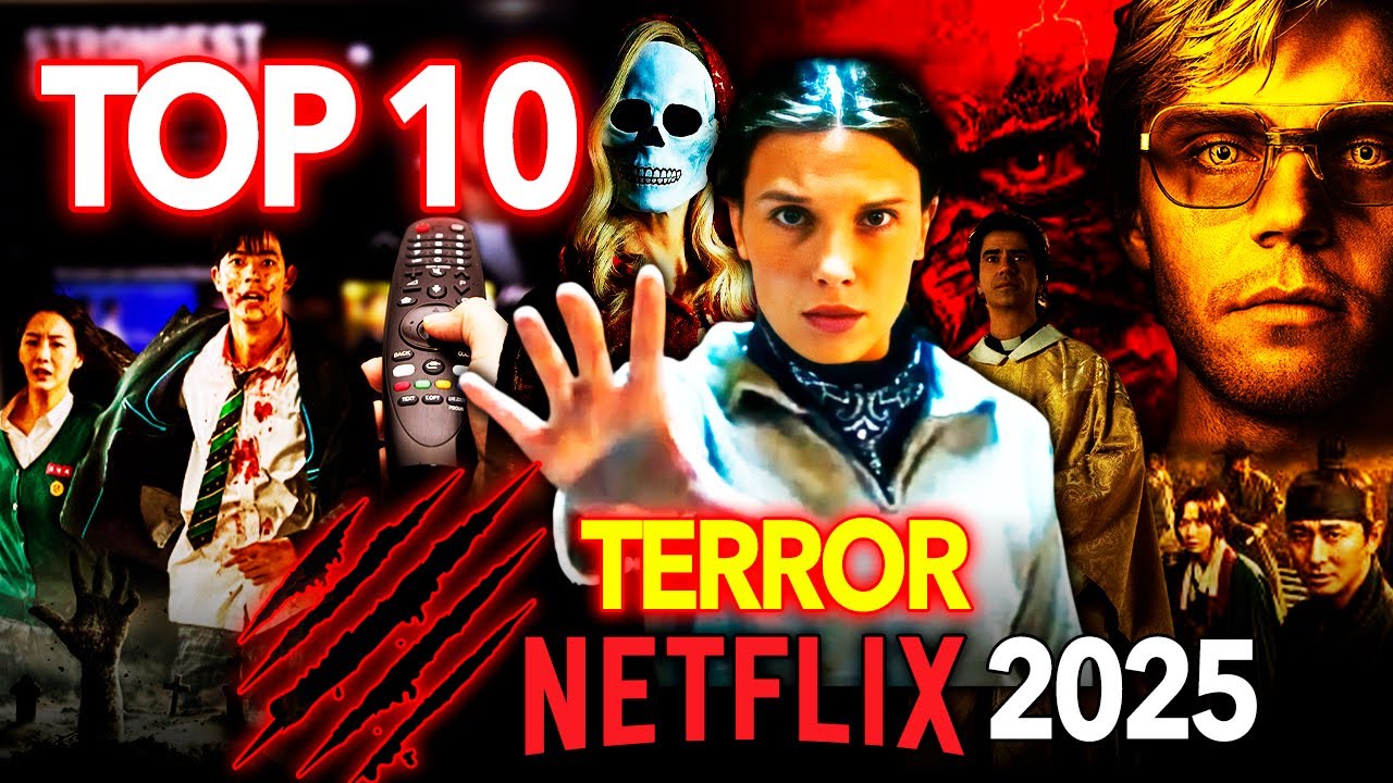 TOP 10 SERIES DE TERROR Y HORROR EN NETFLIX 2025