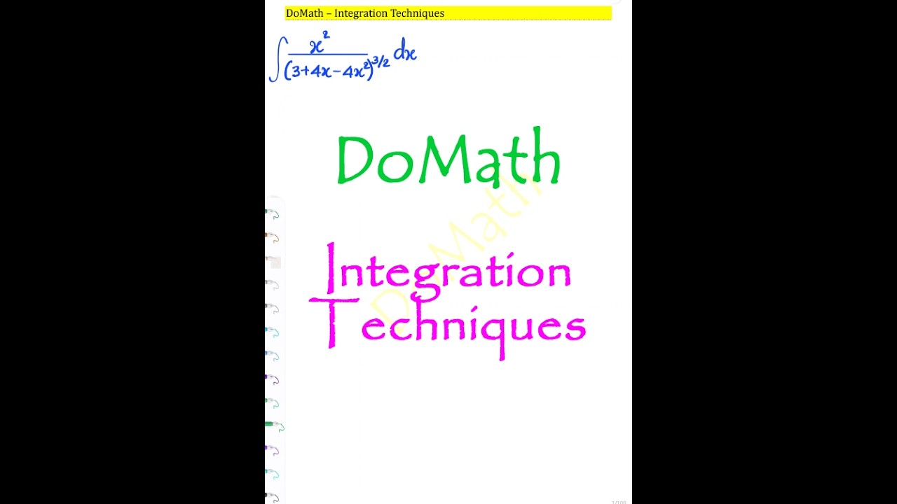 DoMath IntegrationTechniques00126