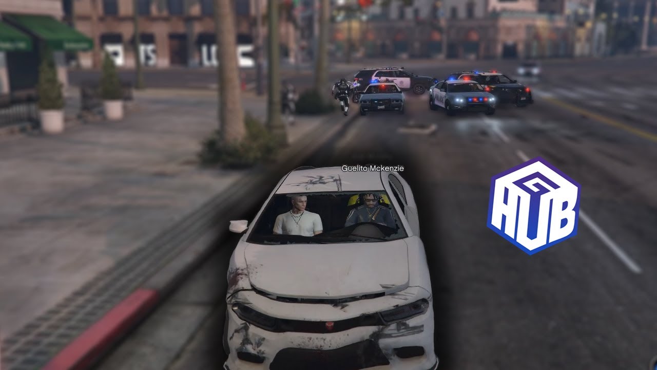 Robando con un colombiano en GTAHUB