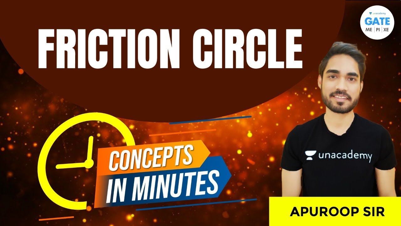 Friction CIrcle  | Concepts in Minutes | By Apuroop Sir