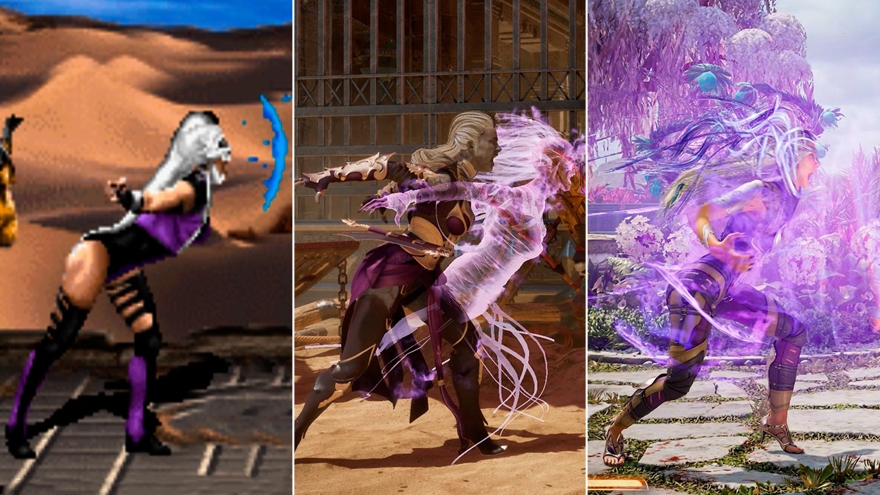 Evolution of Sindel's Scream (1993-2025)